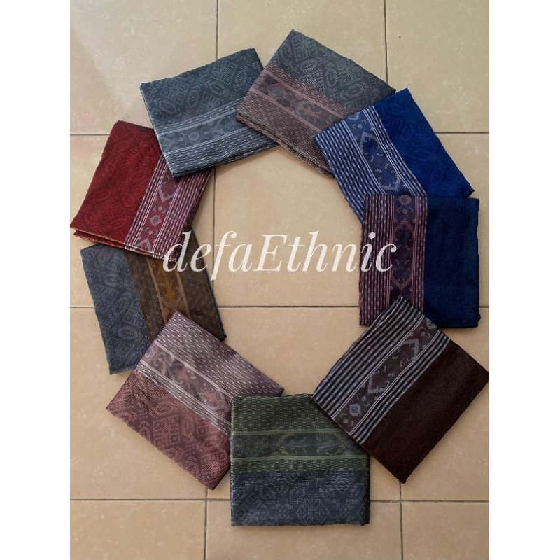 ready stok kain tenun baron ethnic - kain tenun baron