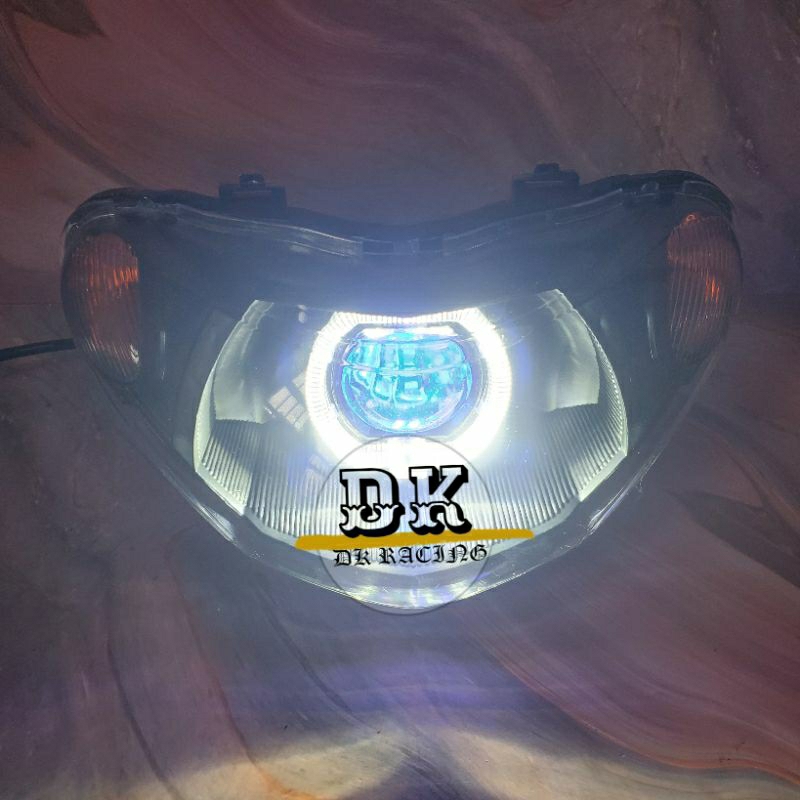 Reflektor lampu depan mio new smile sporty Costum Biled Proji Berkualitas