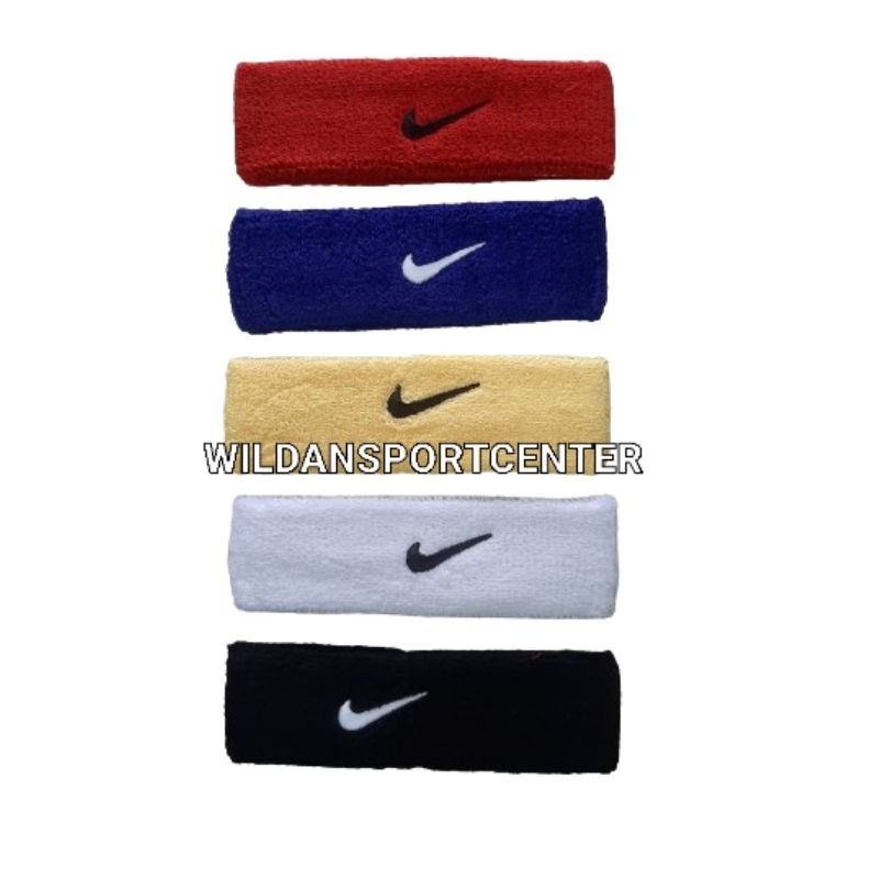 Headband Ikat Kepala Olahraga Bandana Kepala Bondu Badminton Handuk Ikat Kepala