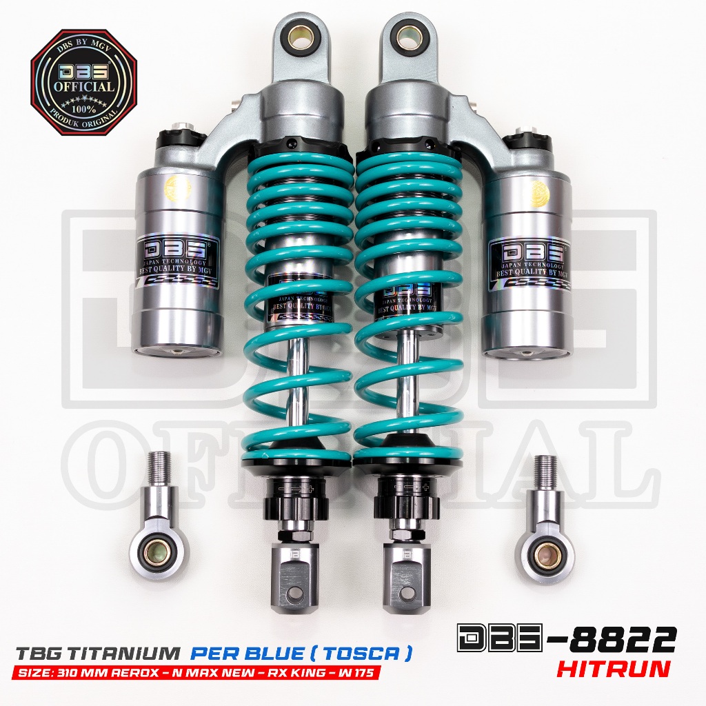 DBS 8822 SERIES SHOCK BELAKANG AEROX 155 NEW NMAX 155 2020 UP RX KING 310MM