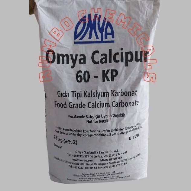 

Calcium Carbonate Food Grade Ex Turky 1KG