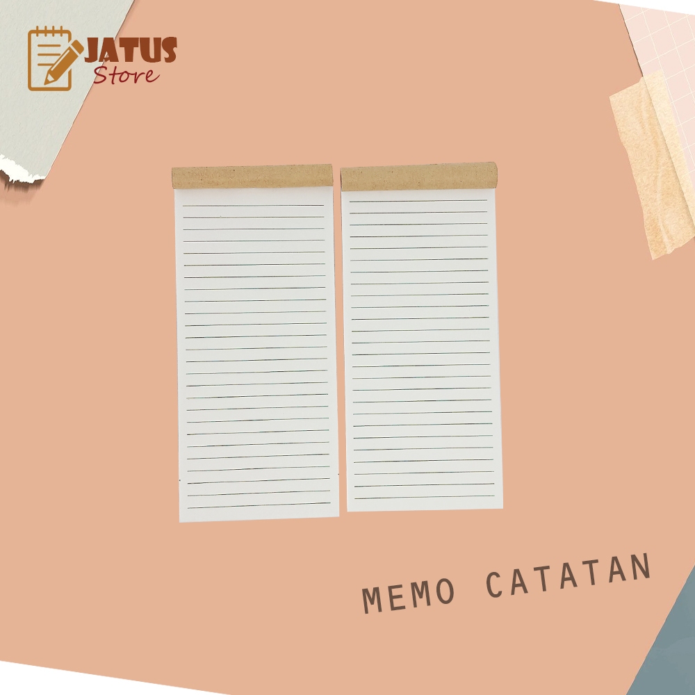 

MEMO CATATAN KECIL/NOTEBOOK/GARIS BUKU SAKU