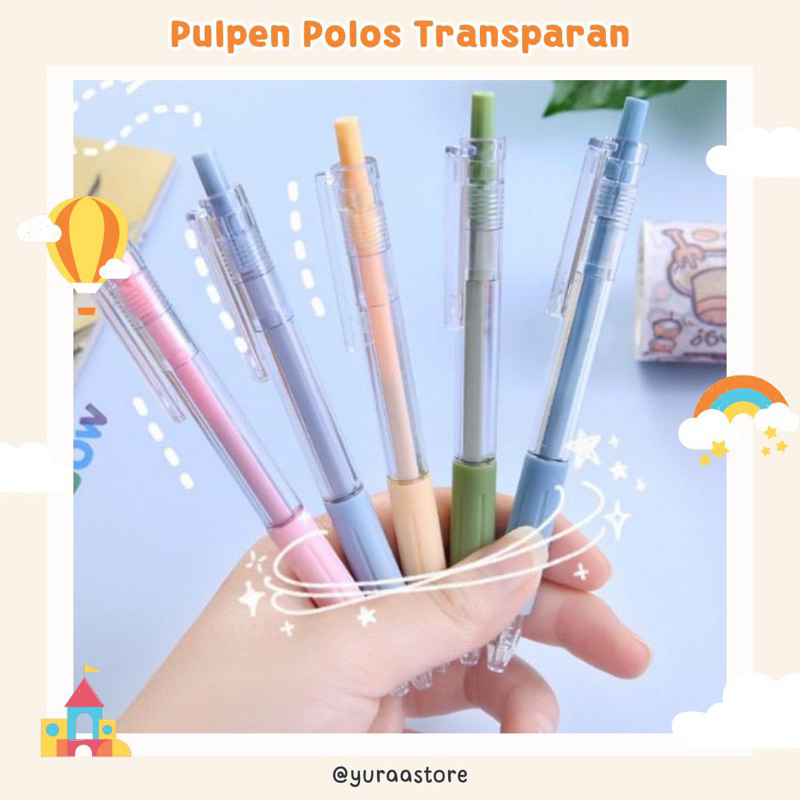 

PULPEN GEL MEKANIK TRANSPARAN / PULPEN WARNA WARNI / PULPEN LUCU / ALAT TULIS / PENA GEL MEKANIK