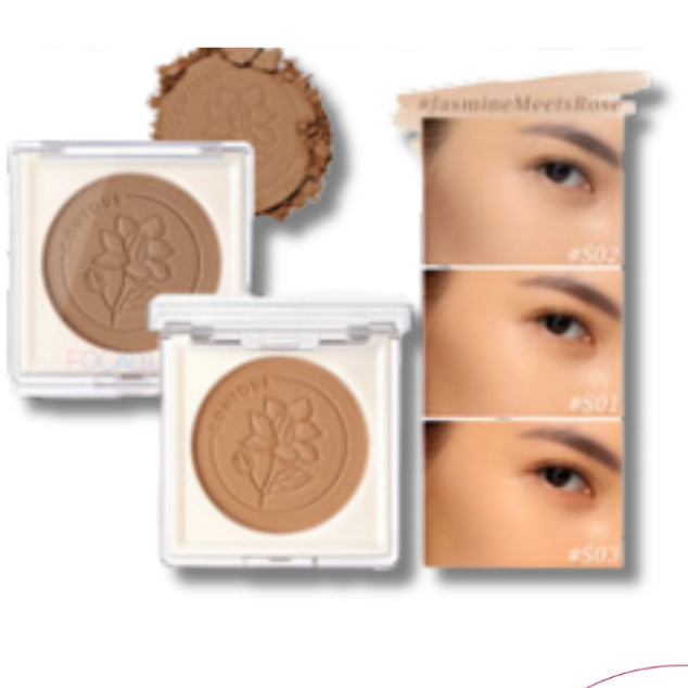 FOCALLURE Full Coverage Powder Contour | Bronzer,Contour & Highlighter