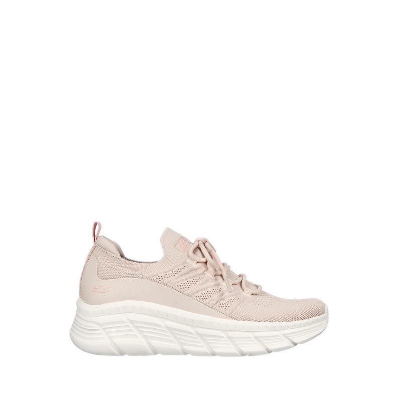 SKECHERS BOBS B FLEX HI WOMEN'S Sneakers SHOES - NATURAL
