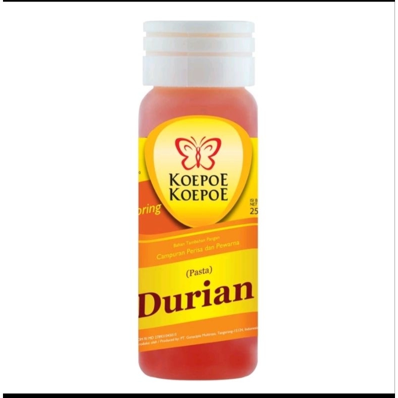 

Pasta Durian Koepoe Koepoe 25ml