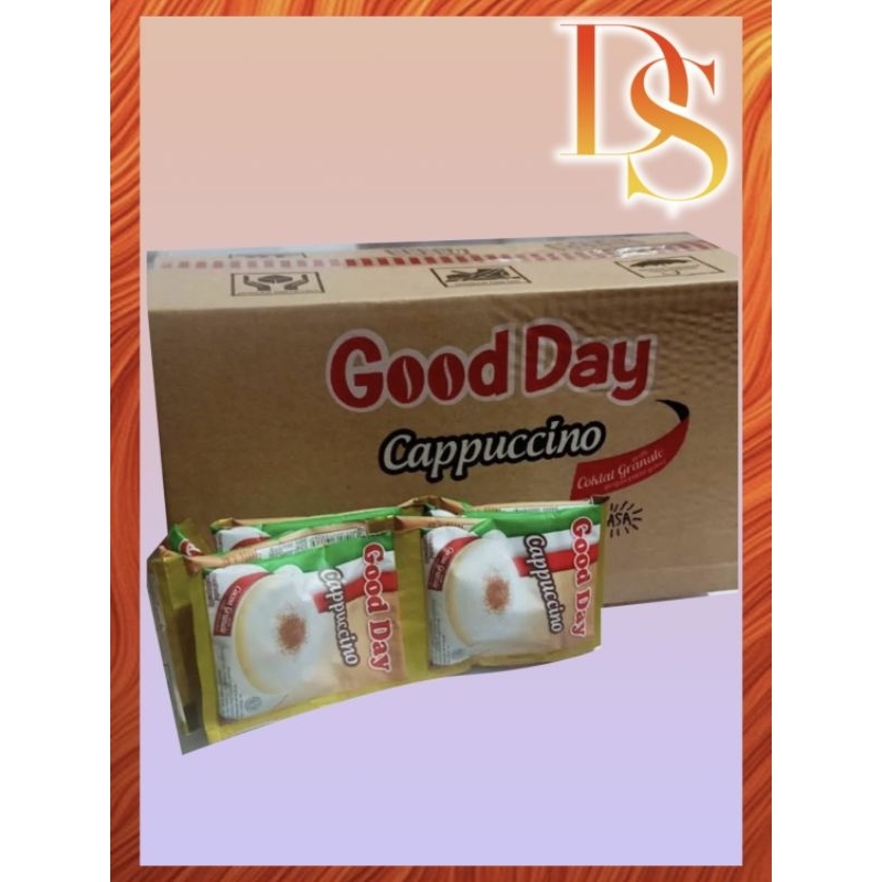 

Good Day Cappucino 1 Renceng (isi 10 pcs)