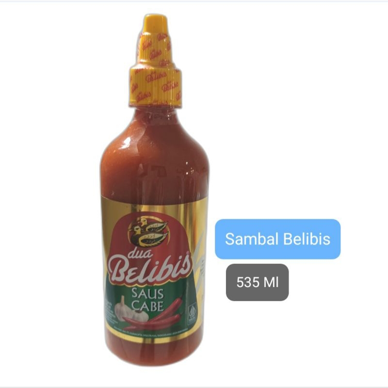 

Saus Cabe Cap Dua Belibis Botol 535 Ml