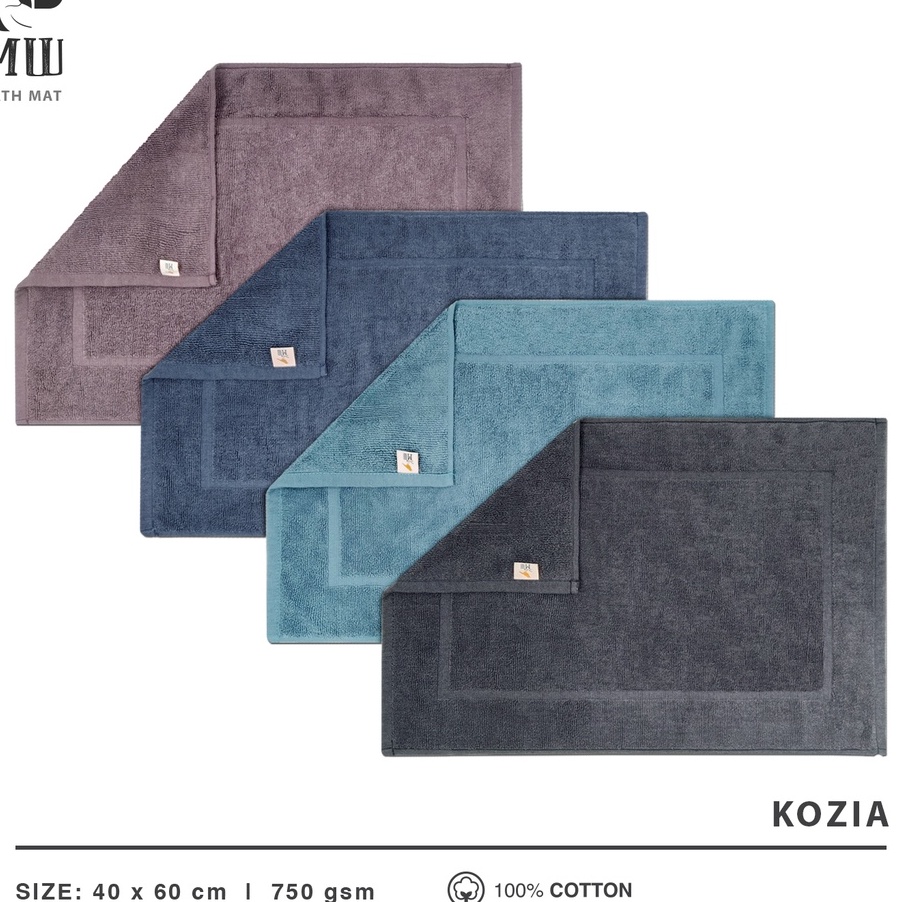 GROSIR Keset Kaki Morning Whistle  Kozia  Keset Kamar Mandi  Keset Handuk  Bath Mat 4 x 6 cm