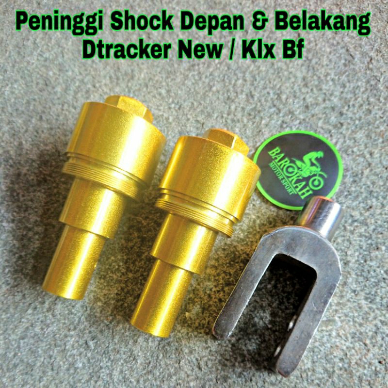 Peninggi Shock Depan Belakang Klx Bf Dtracker New