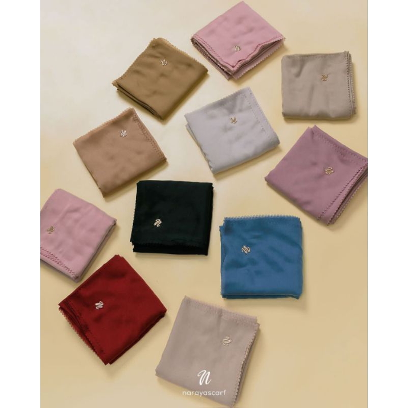 NARAYA SCARF ULTRAFINE SYAR'I POLOS JUMBO