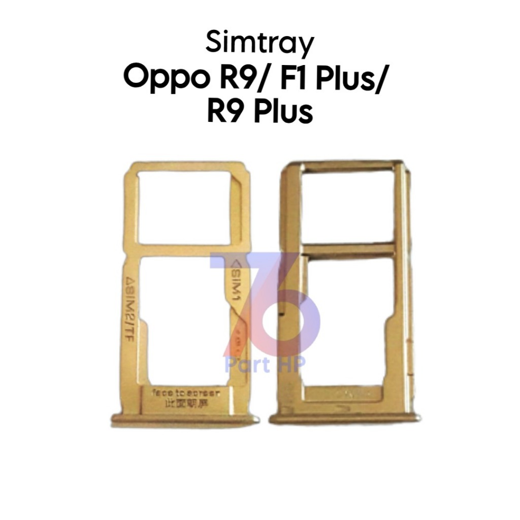 Simtray OP R9 / R9+ / F1+ / F1 Plus / X9079 / X9009 - Tempat Kartu Simlock Tray Simcard