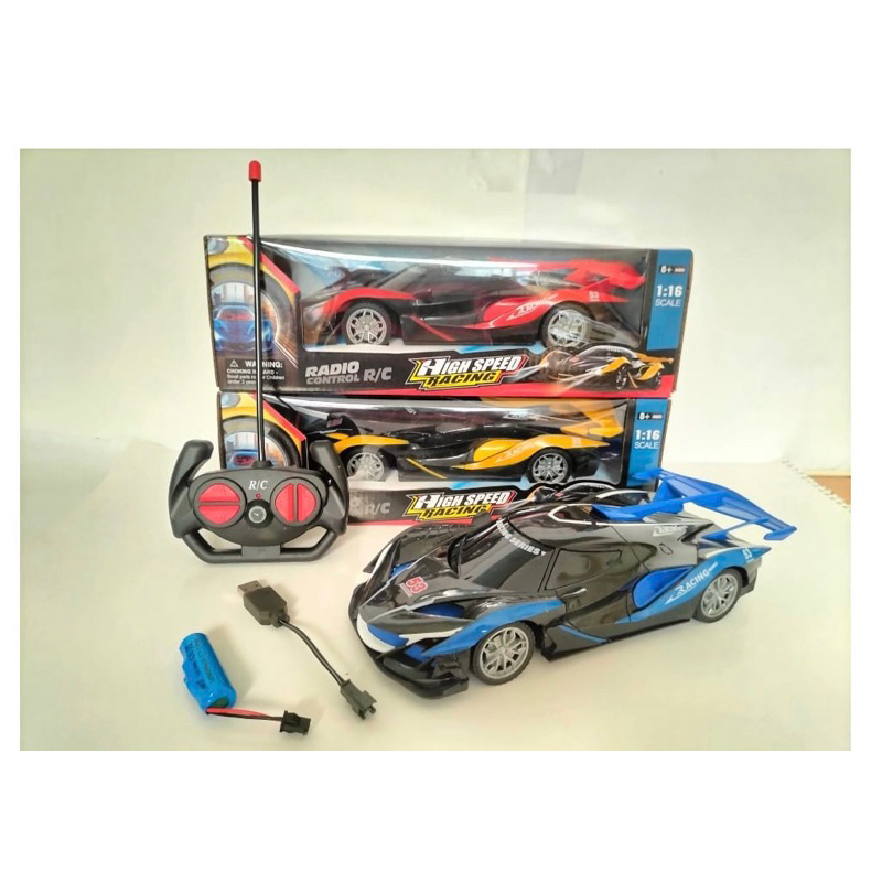 Mainan Mobil Remote Control RC Mclaren Rally Car Skala 1:16
