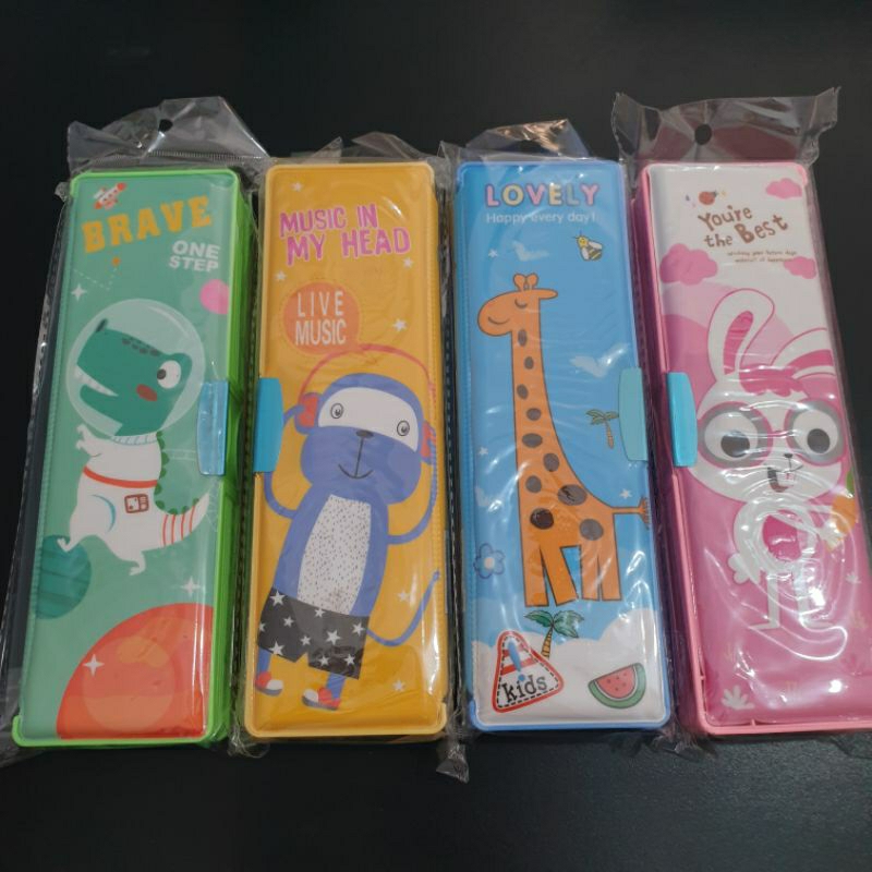 

Tempat Pensil - Case Pensil - Tepak Pensil Pulpen - Kotak Pensil Magnet 2 sisi