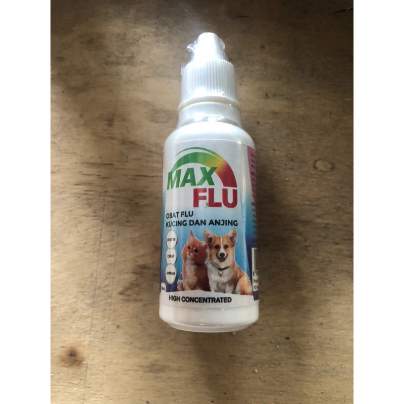 MAX FLU OBAT FLU KUCING ANJING 30 ml OBAT FLU KUCING