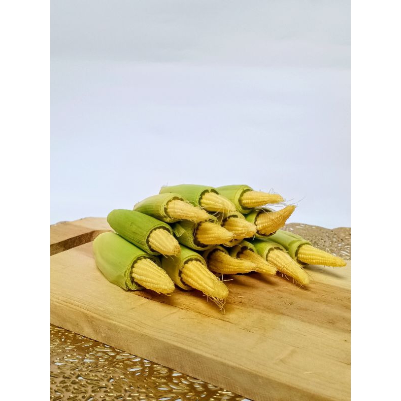 

Jagung muda putren 250 gr