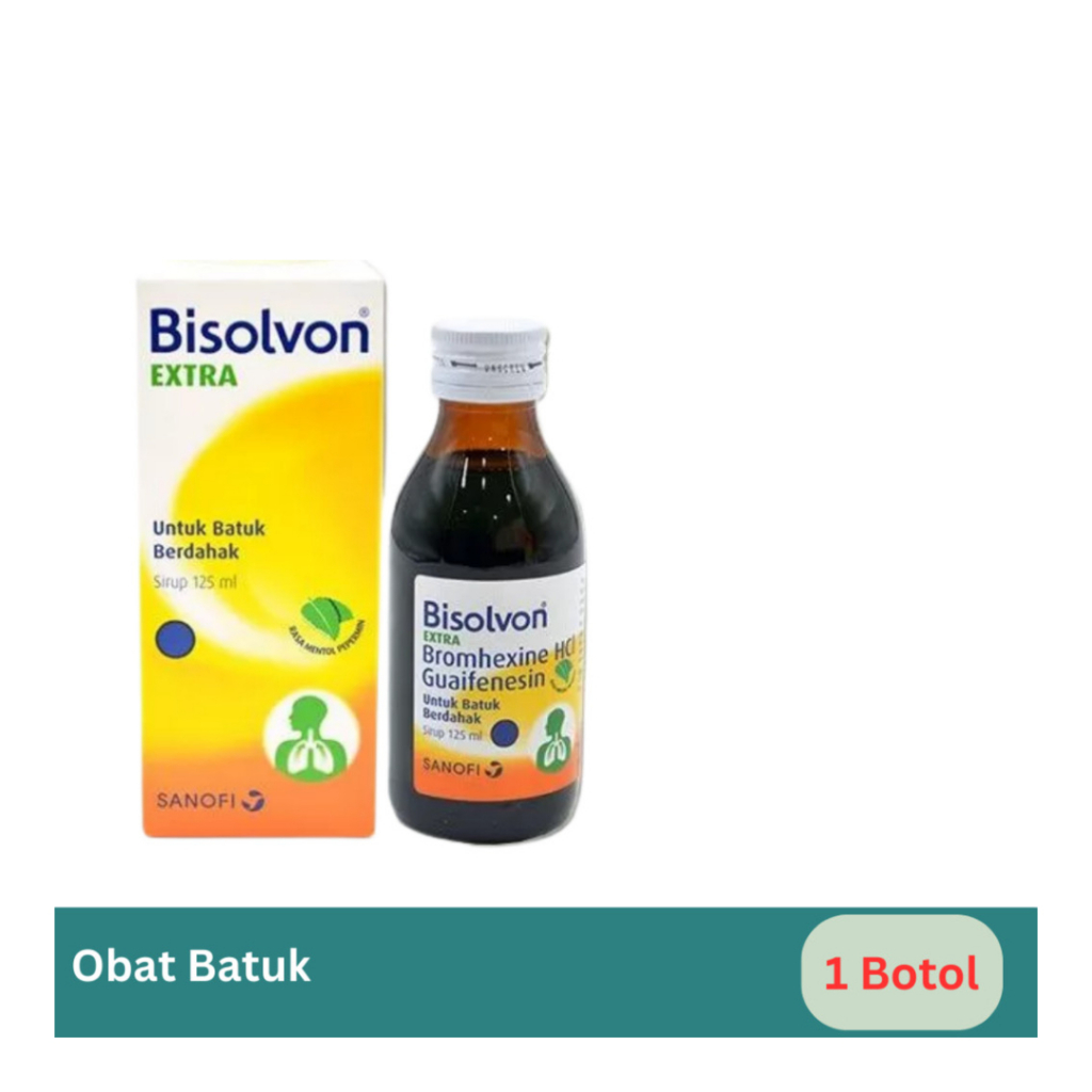 Bisolvon Extra Obat Batuk 60/125ml