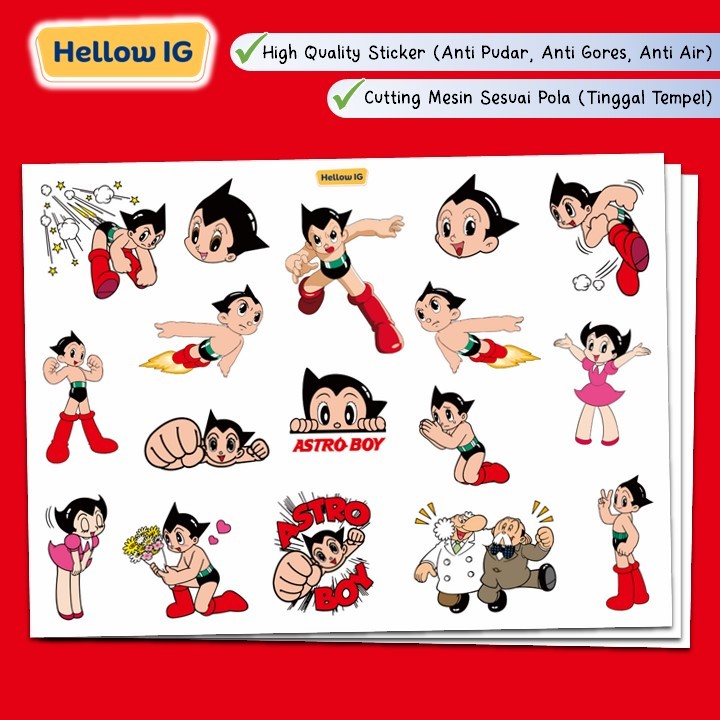 

STICKER PACK | STIKER ASTRO BOY BOYS BOBOIBOY WATERPROOF ANTI AIR LUCU BOTOL LAPTOP HELM HP