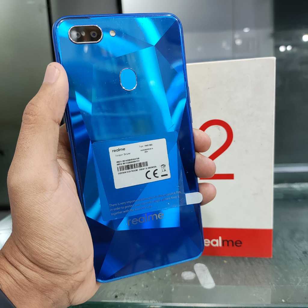 Realme 2 Ram 3GB Rom 32GB Bekas Original