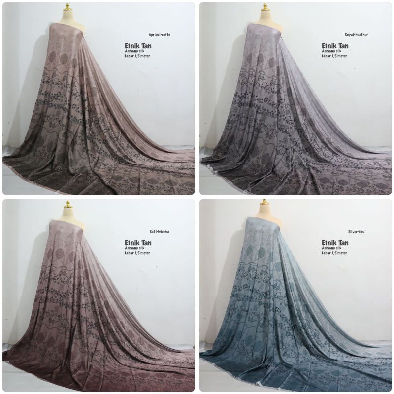 KAIN GRADASI // kain silk motif gradasi // kain silk //kain armani silk // kain motif gradasi // kai