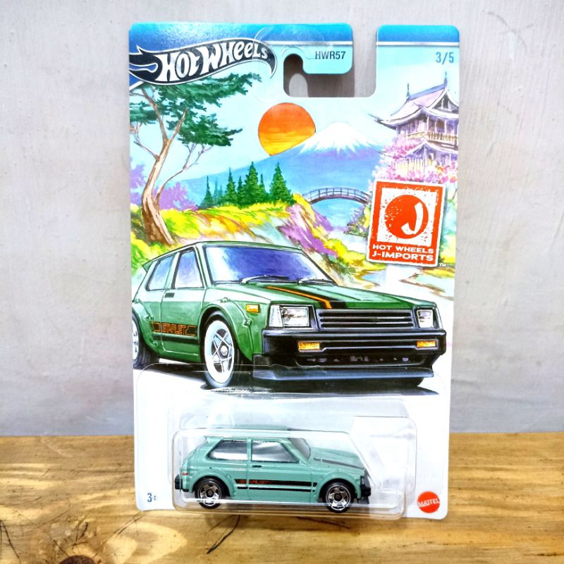 hot wheels J-import Toyota Starlet