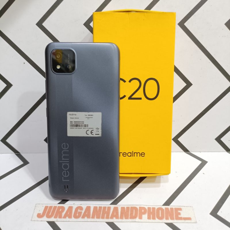 REALME C20 2/32GB HP SECOND - langsung cek deakripsi