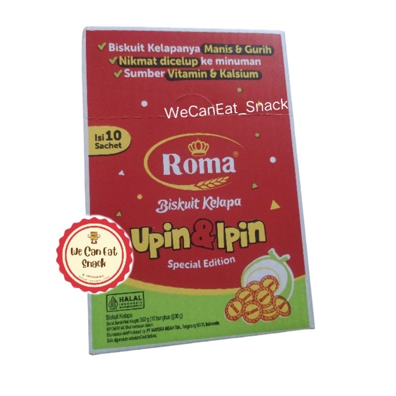 

Roma Biskuit Kelapa Box (Isi 10 Bks)