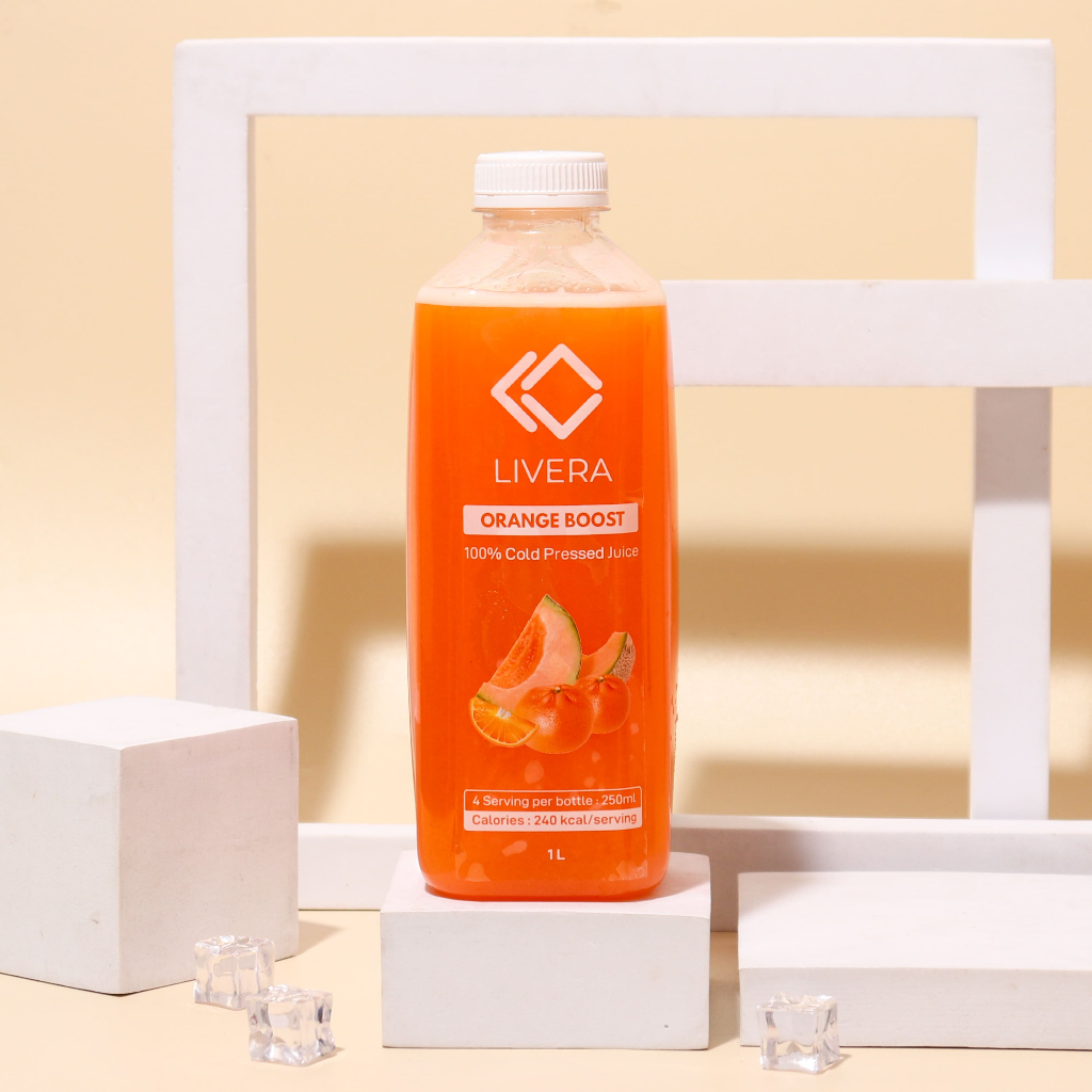 

Orange Boost - 1 Liter - Cold Pressed Juice