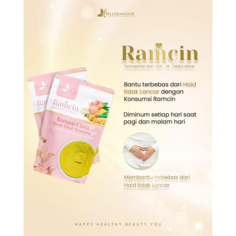 

RAMCIN BY HERBALOV | MENGATASI PERMASALAHAN HAID | MENGURANGI SAKIT GERD | NYERI HAID | KISTA DAN MIOM