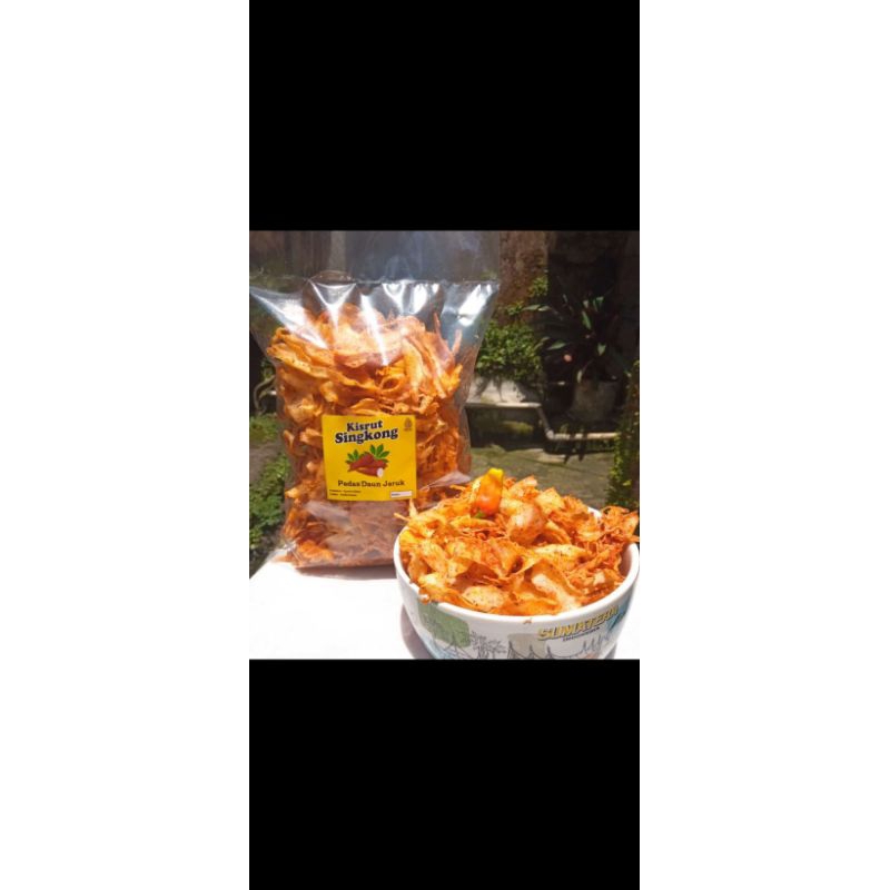 

keripik singkong serut pedas
