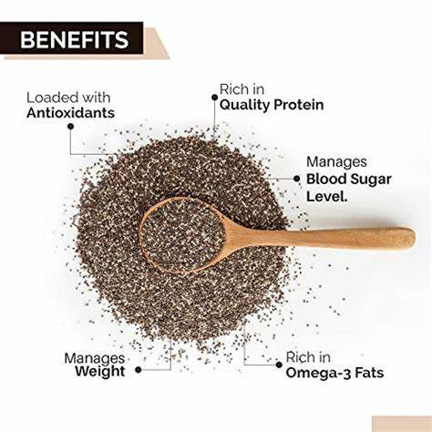 

TRIO NATURAL Black Chia Seeds Premium 110 gram Organik