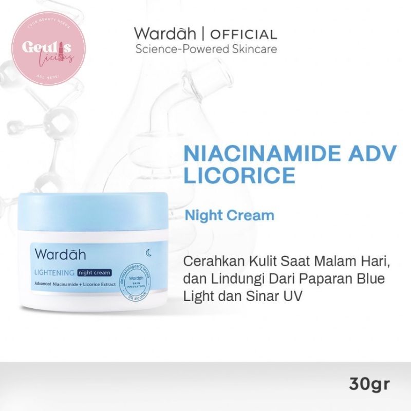 Wardah Lightening Night Cream