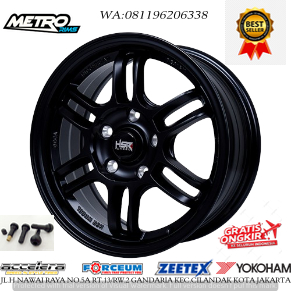 VELG RACING HSR AERI RING 15 COCOK BUAT MOBIL AL NEW LOBANG BAUD 5