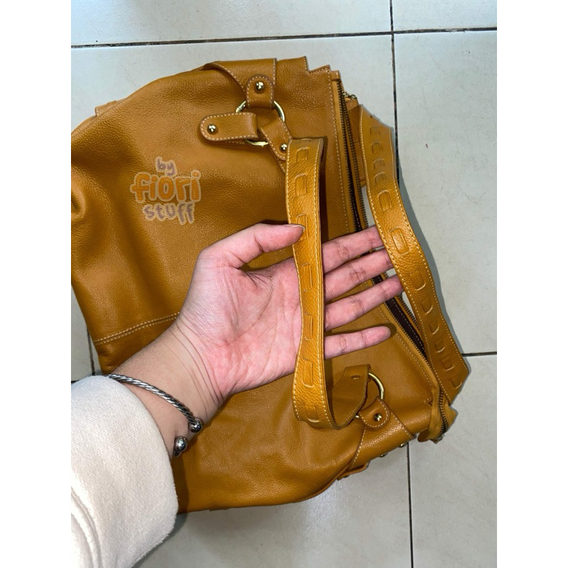 PAPILLON Tas Kulit Wanita Asli Kulit Sapi Cokelat Mewah Mahal Murah