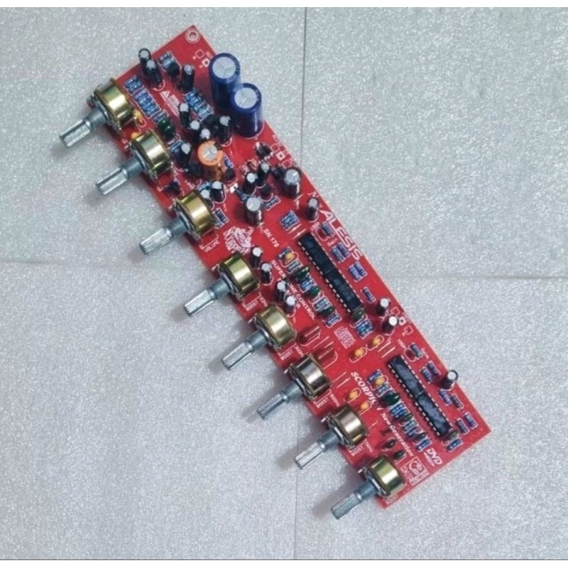 Kit alesis scorpion equalizer potensio putar scr