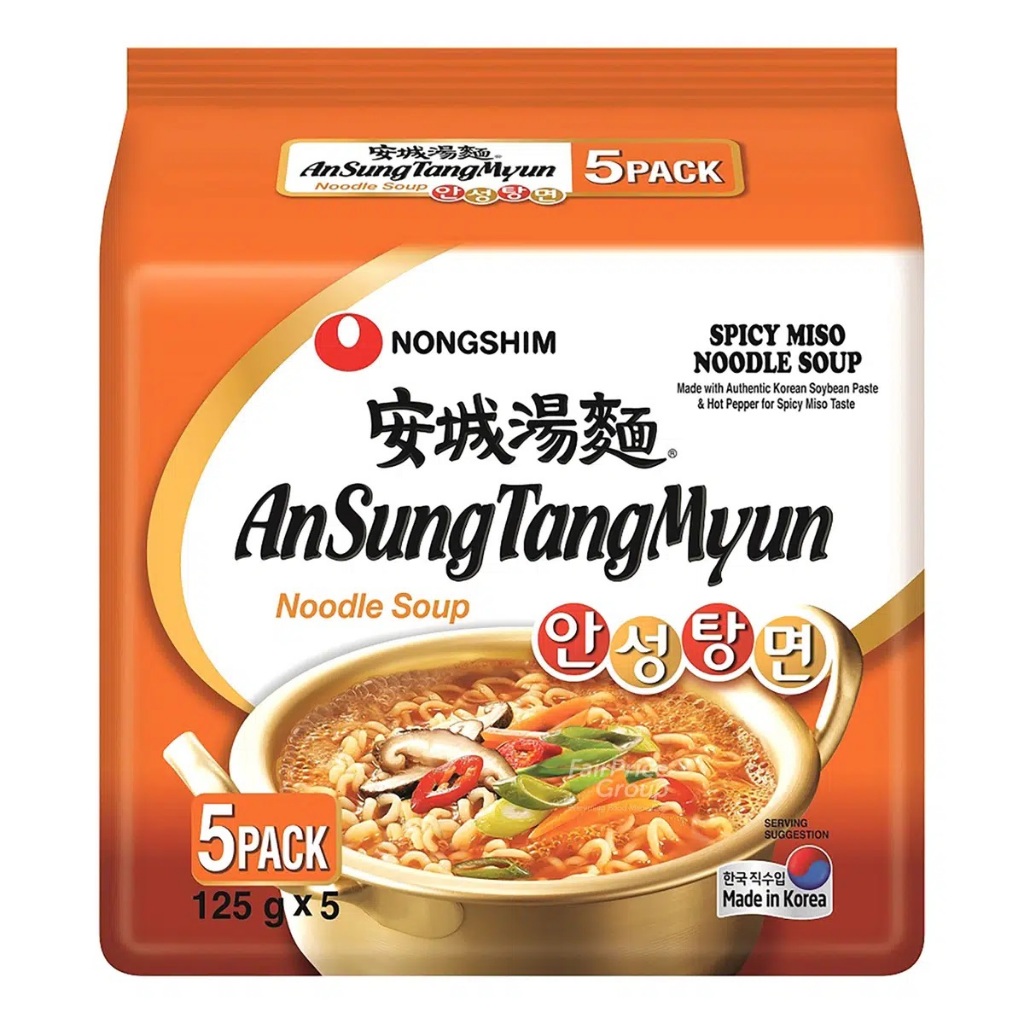 

Nongshim AnSungTangMyun Spicy Miso 5sX125g