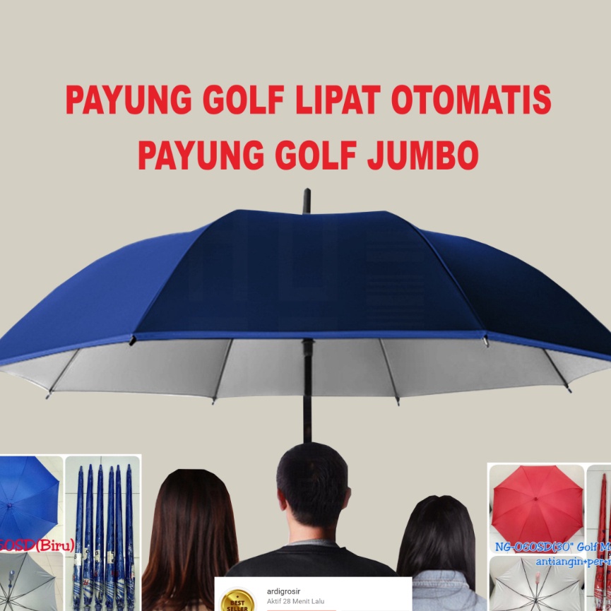 Jual payung golf jumbo payung golf besar payung golf Payung golf promosi payung golf payung anti huj