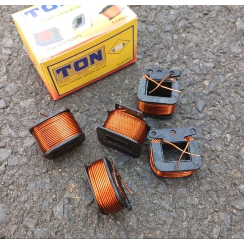 Spul set spul lampu spul platina vespa px ps full set merk TON