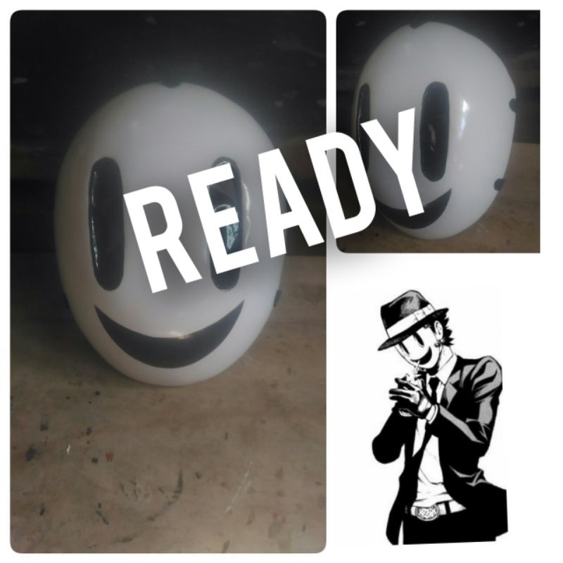 Topeng Mask Tenku Shinpan Anime Jepang Cosplay