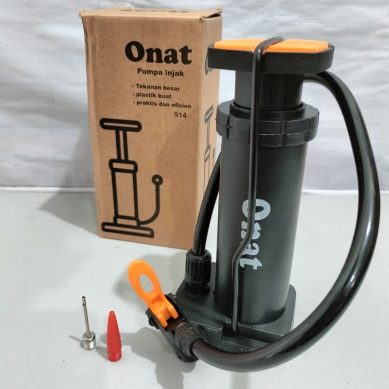 POMPA INJAK "ONAT" 914 ||POMPA SEPEDA TYPE INJAK TANPA TABUNG