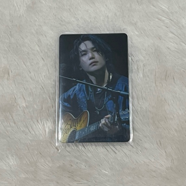 benefit CGV DDAY PHOTOCARD SUGA YOONGI