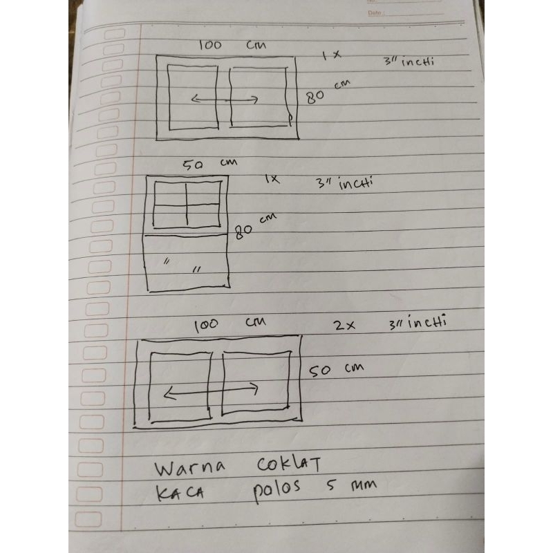 Custom Jendela Sliding Aluminium Dan Jendela Ornamen