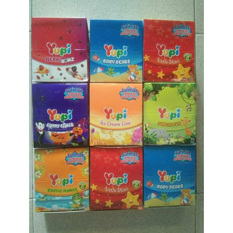 

PERMEN YUPI BOX ecer 500