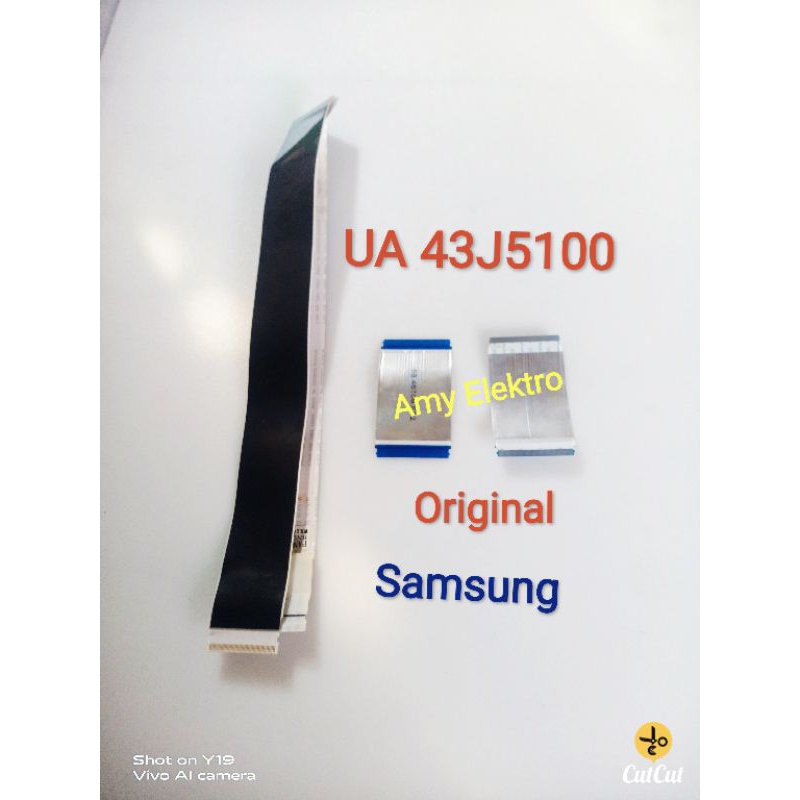 Kabel Fleksibel Flexibel LVDS Samsung Ua43j5100ak UA43J5100AK UA43J5100 Ua43j5100 43j5100