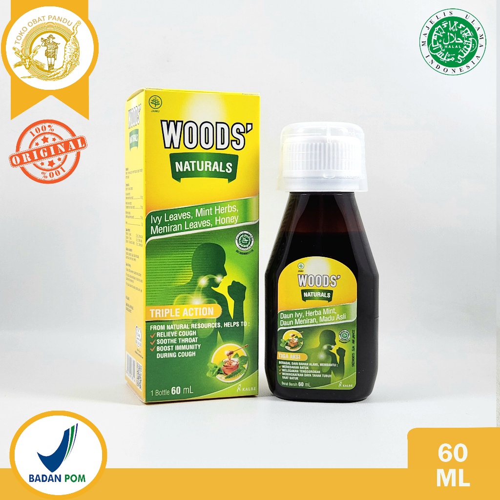 WOODS NATURALS (60 ml) / OBAT BATUK
