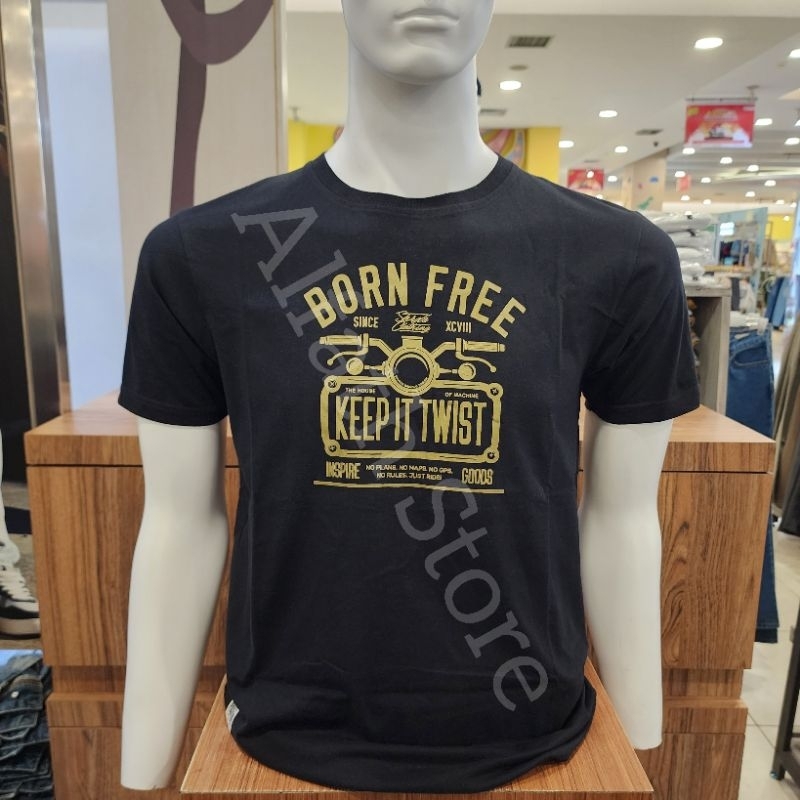 KAOS PRIA SHARKS ORIGINAL SGB1066186 HITAM