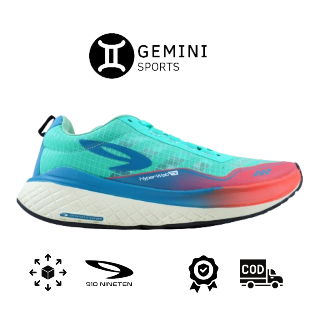 910 SEPATU LARI ULTRA EKIDEN 1.0 - HIJAU-AURORA/MERAH/HIJAU-TOSCA