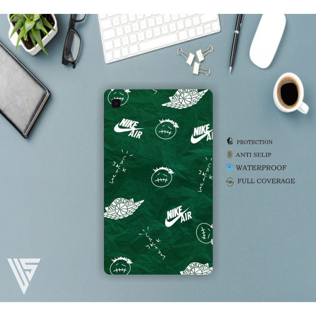 SKIN TABLET GARSKIN TAB SAMSUNG GALAXY TAB A7 LITE FREE CUSTOM ISI 2 PCS