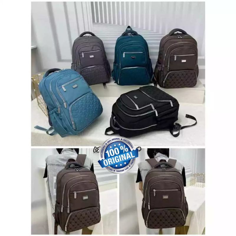 ORIGINAL Tas Ransel Chibao Laptop JUMBO 15 Inch Import Korea Elegan Terbaru