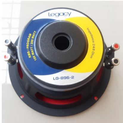 Original LEGACY 896 SPEAKER 8 INCH SUBWOOFER LEGACY LG 896 200watt ORI